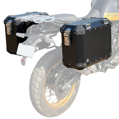 Royal Enfield Himalayan 450 72L aluminium panniers in matte black
