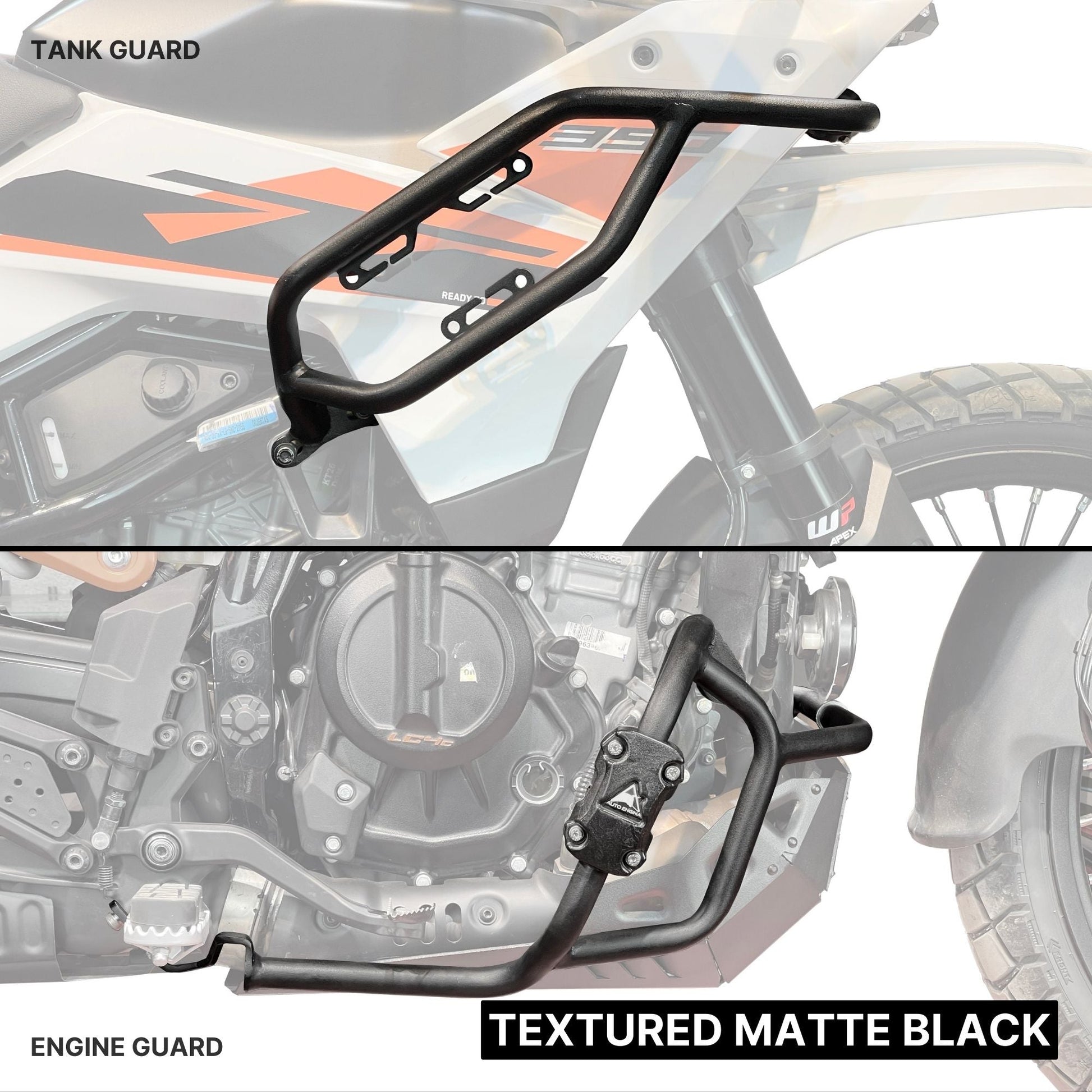 KTM 390 Adventure 2025 Crash Guard - Textured Black