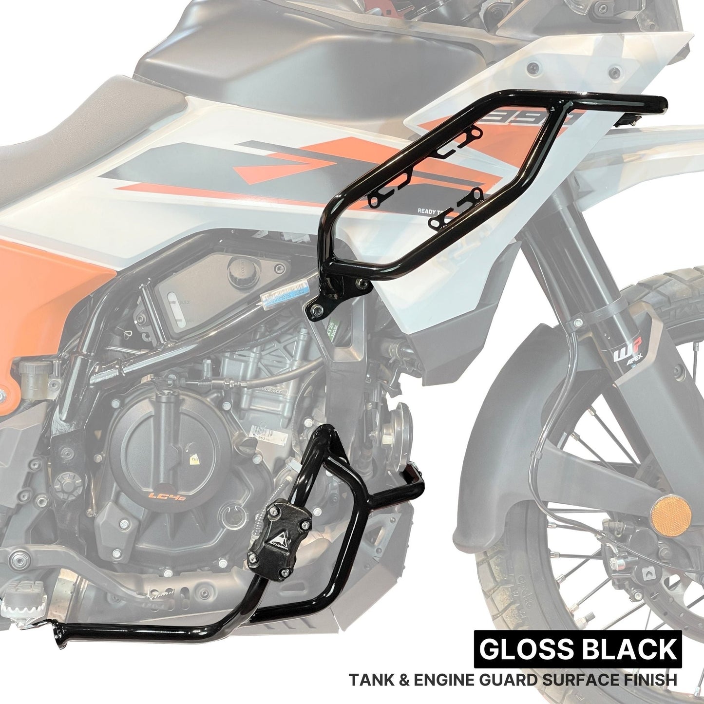 KTM 390 Adventure 2025 Crash Guard - Gloss Black