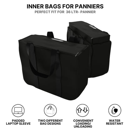 72L aluminium panniers for KTM 390 Adventure 2025 detail 4