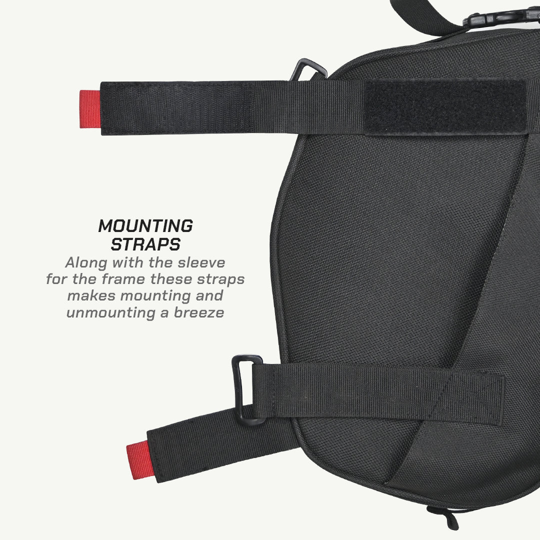 Front frame bag with key holder
