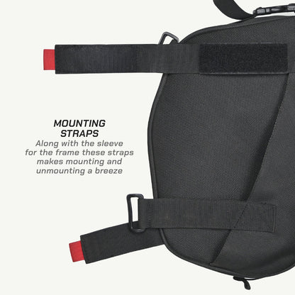 Front frame bag with key holder