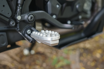 Premium CNC Aluminium Traction Rally Footpegs for KTM Adventure 390 R (2025 Model)