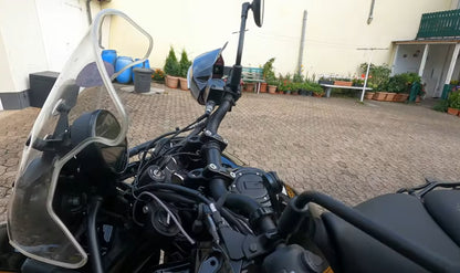 Pull Back Handle Bar Risers For Himalayan 450