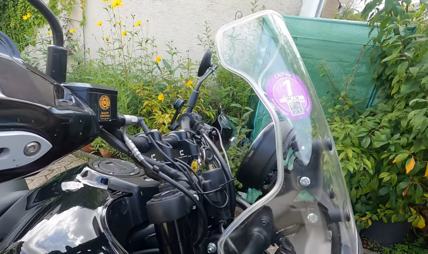 Pull Back Handle Bar Risers For Himalayan 450