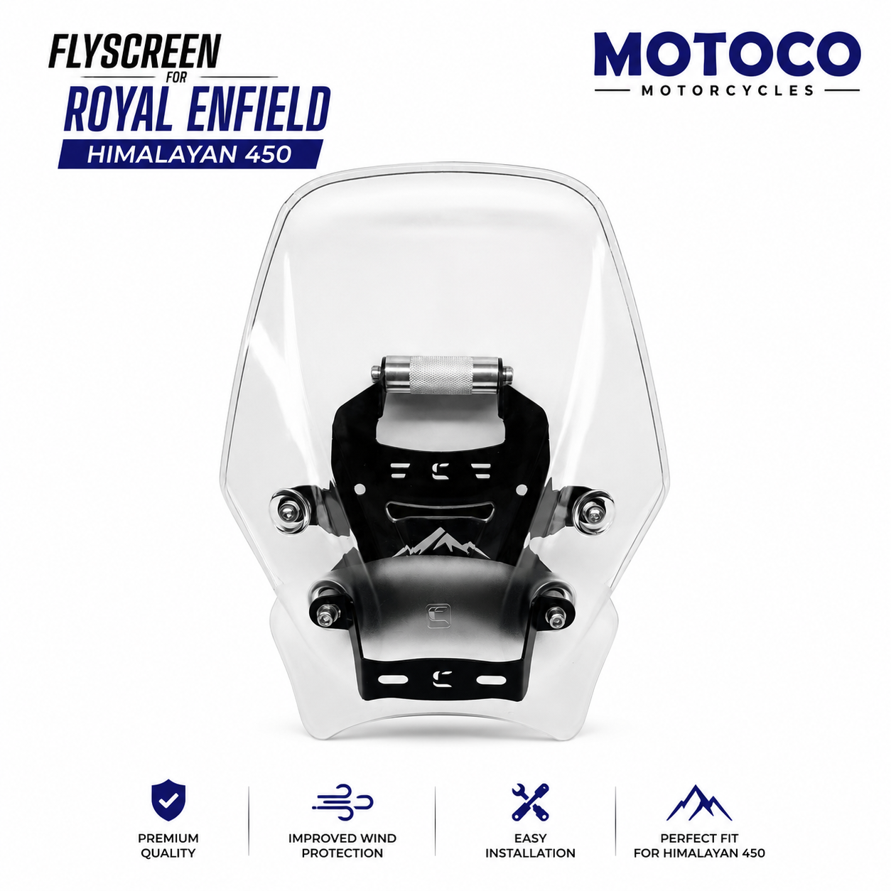 Royal Enfield Himalayan 450 Fly Screen
