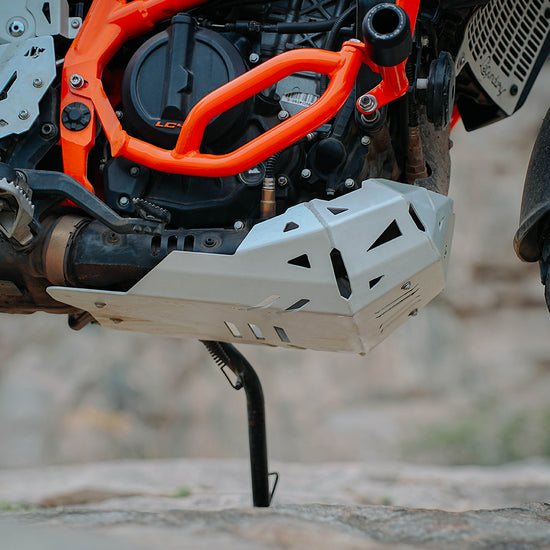 Skid Plate For KTM Enduro 390 R ( 2025- ) Silver