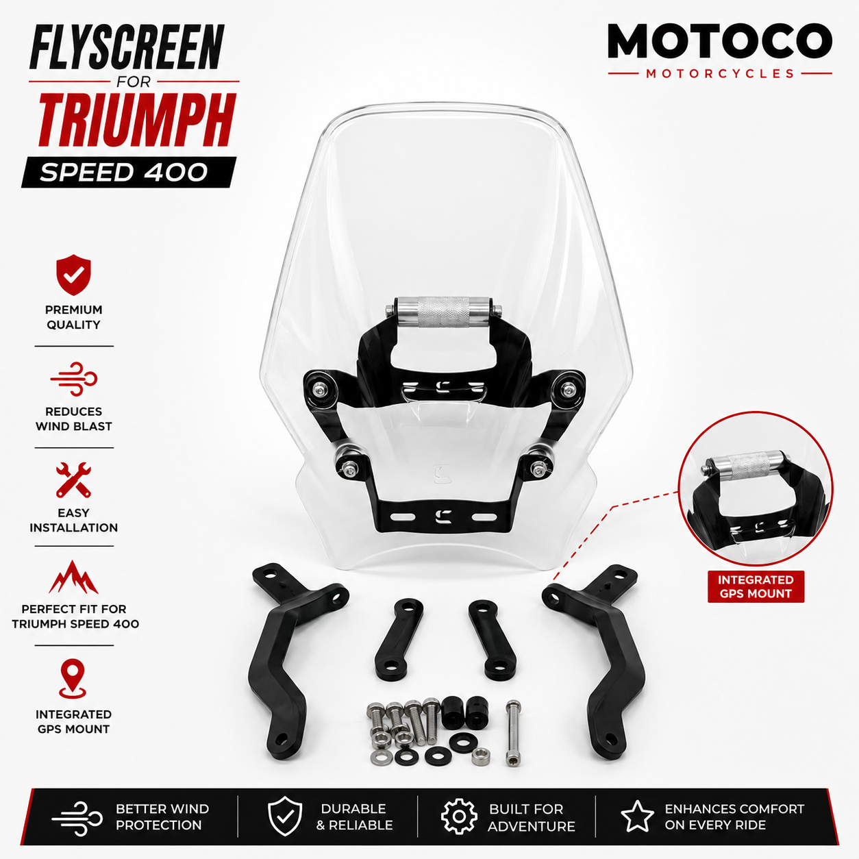 Flyscreen For Triumph Speed 400