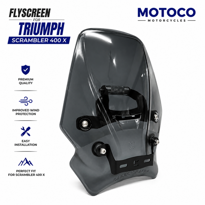 Triumph Scrambler 400 X Fly Screen