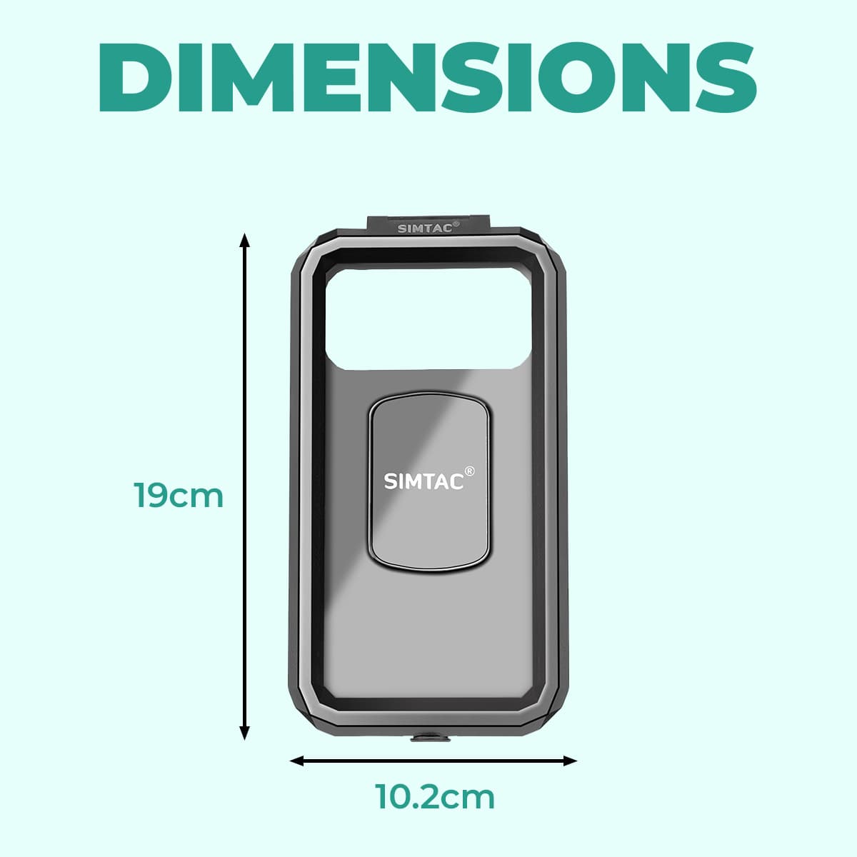 Waterproof Mobile Mount With Vibration Damper