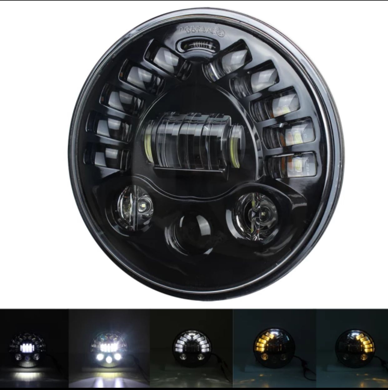 7 Inch Led Headlight with DRL – MotoCo