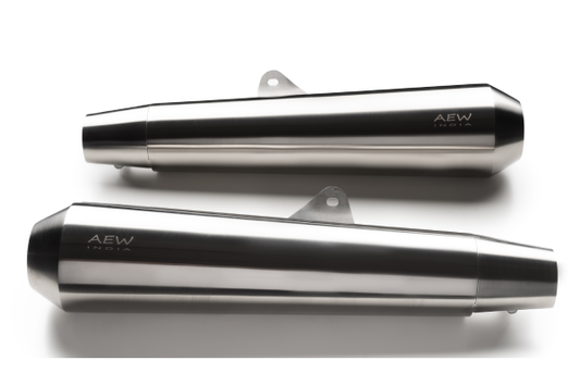 AEW TE 103 Exhausts Compatible For Royal Enfield Interceptor 650 & Continental GT 650